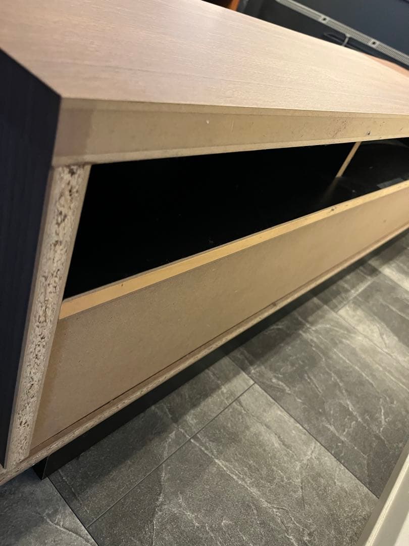 ニトリ テレビ台 ローボード(ブロリックMBR) 150cm