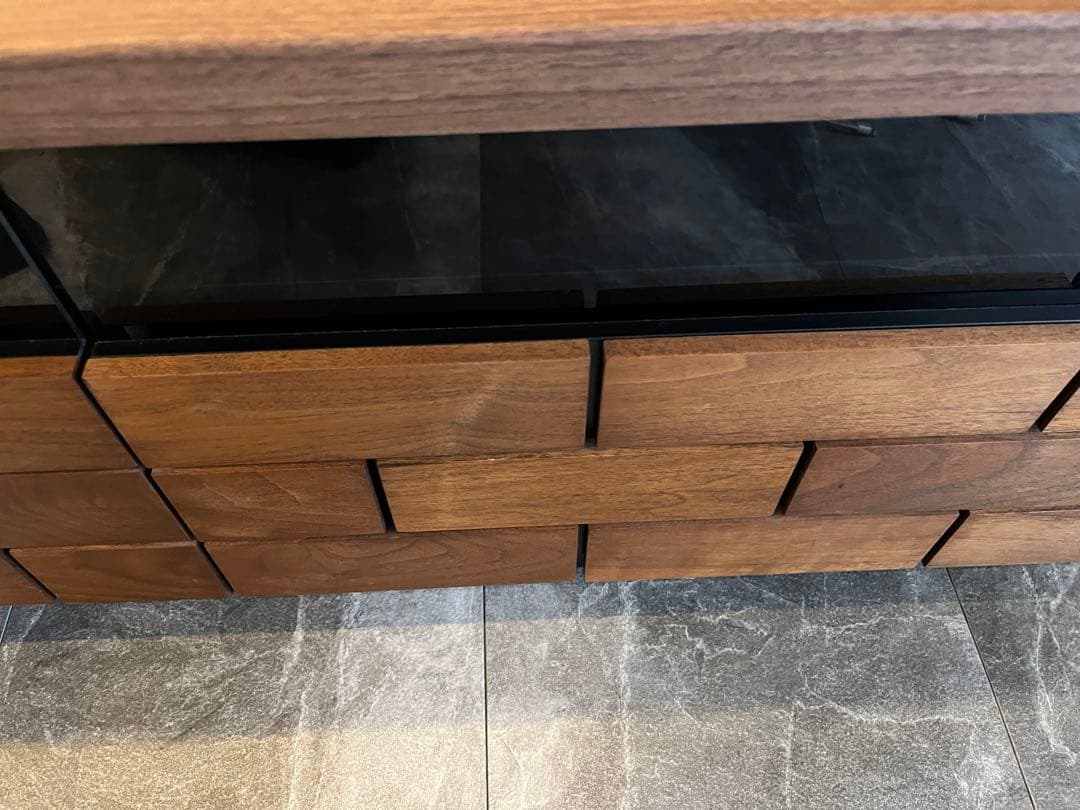 ニトリ テレビ台 ローボード(ブロリックMBR) 150cm