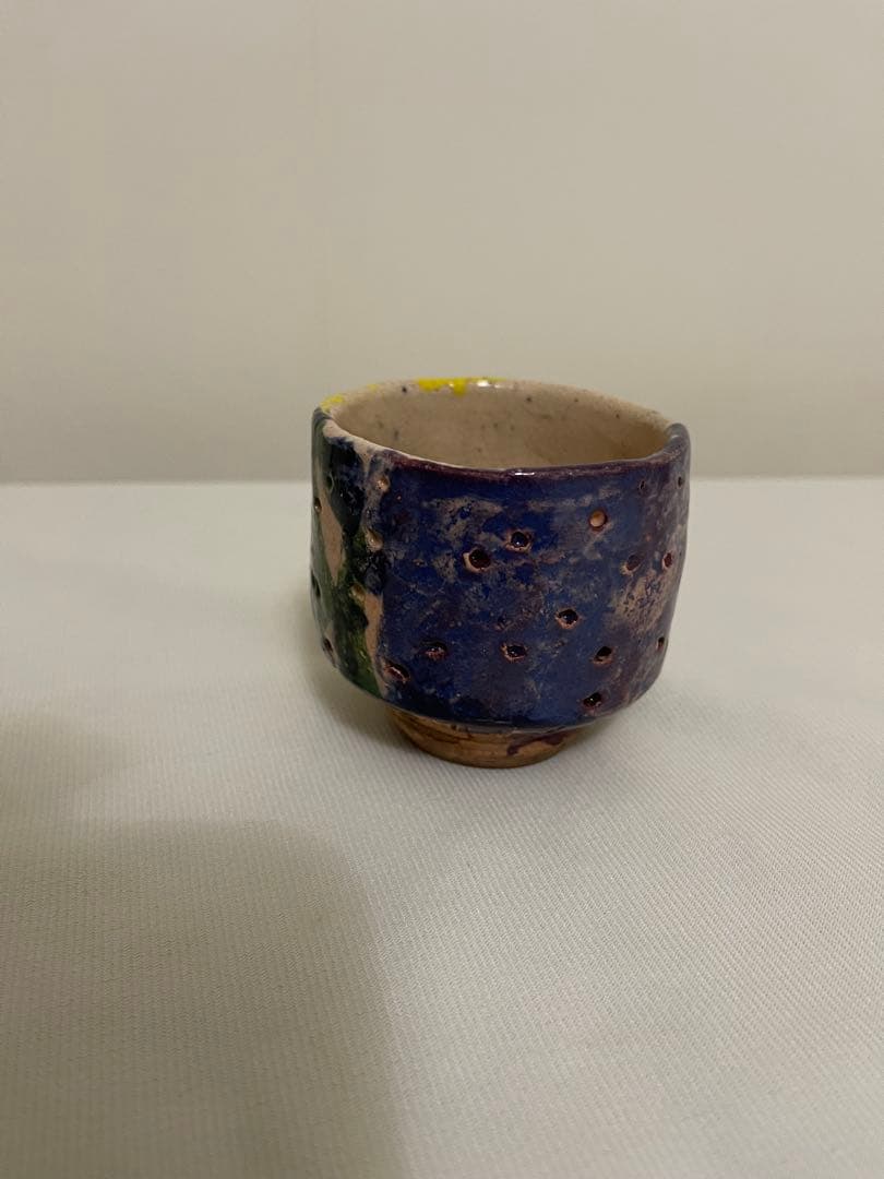 出口王仁三郎　ぐい呑み　茶碗　耀盌　ようわん 口径7cm 高さ6.6cm