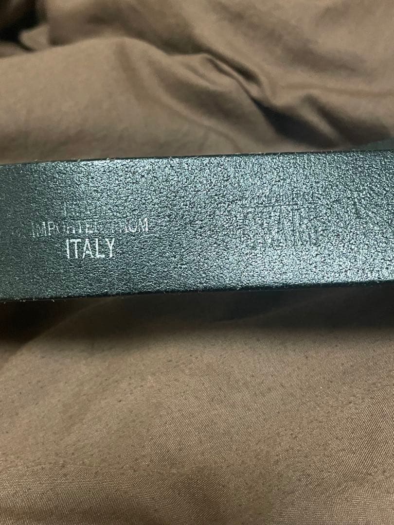 archive クロスバックルベルト イタリア製 本革