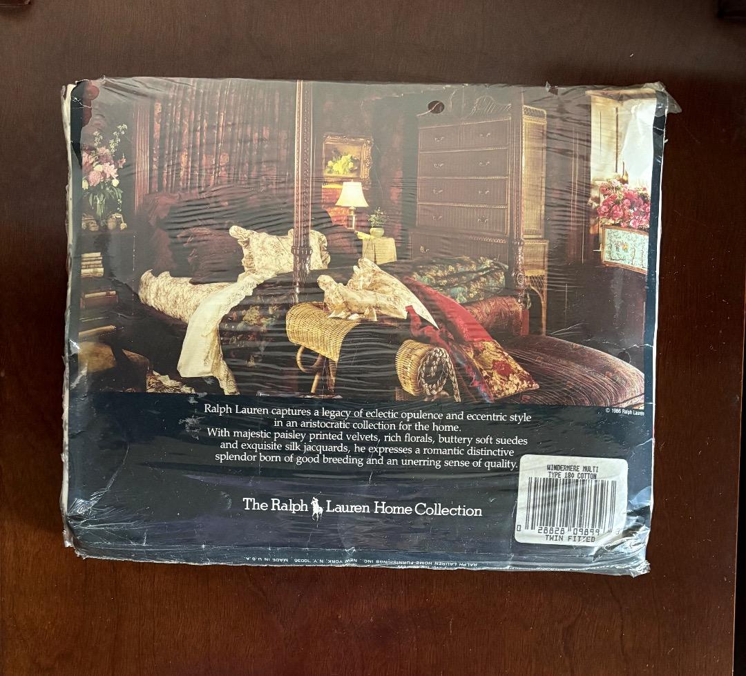 Ralph Laurenホームコレクション シングルシーツ 2枚セット【未開封】
