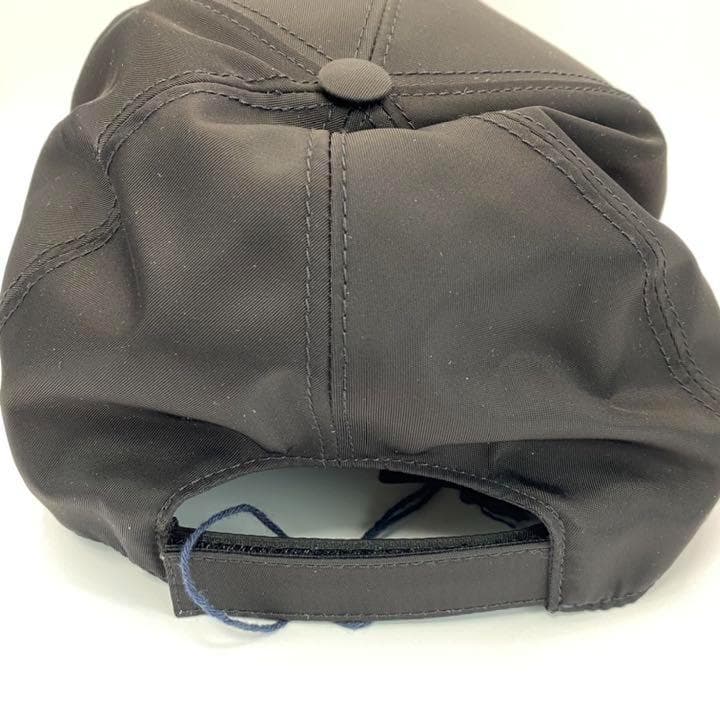 PRADA（プラダ） ナイロンキャップ 帽子 ブラック Sサイズ