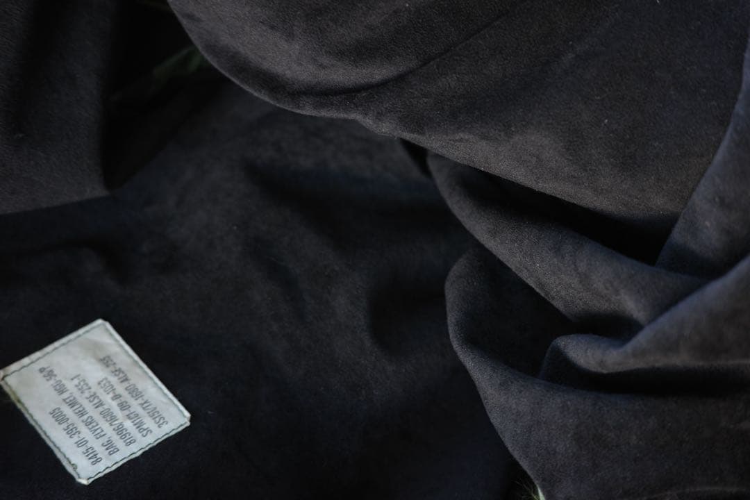 実物 USED 米軍 HGU-56/P ヘルメットバッグ ウッドランドカモ