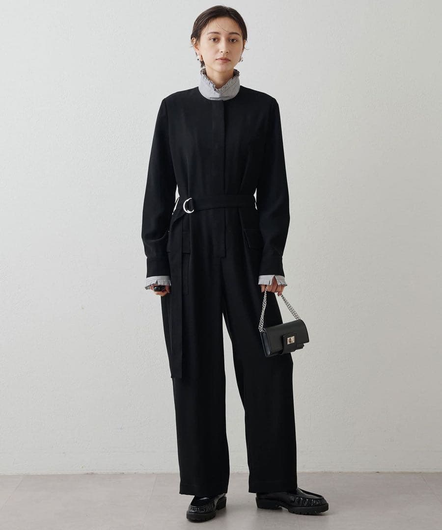 【2時間限定】ウィムガゼット【THE PAUSE】ダブルクロスジャンプスーツ