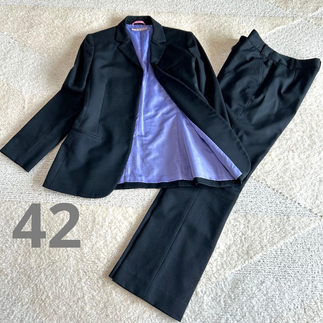 Paul Smith ポールスミス セットアップ　パンツスーツ　42 XL 毛