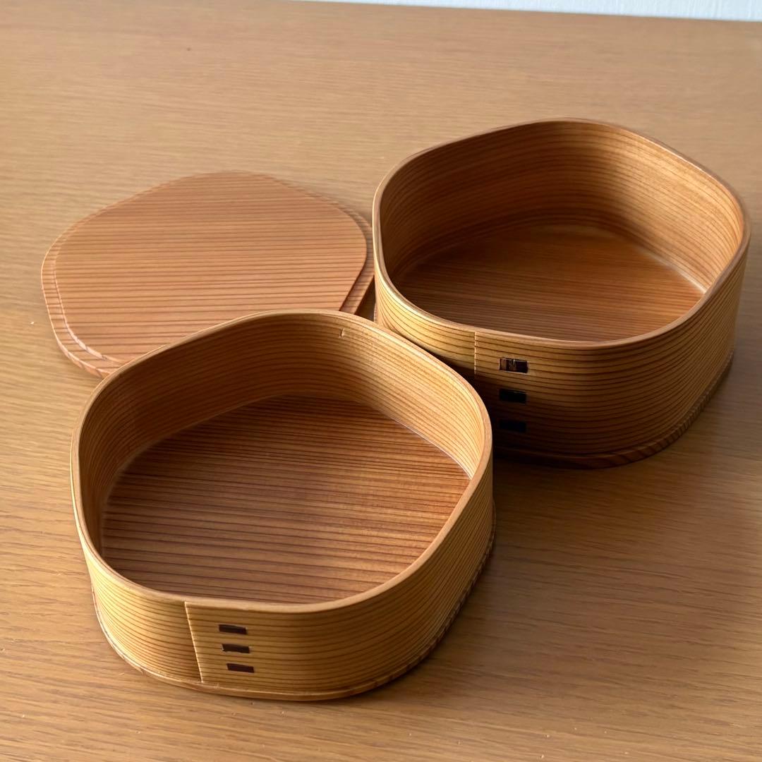 大館曲げわっぱ 秋田杉曲げわっぱ 梅花弁当