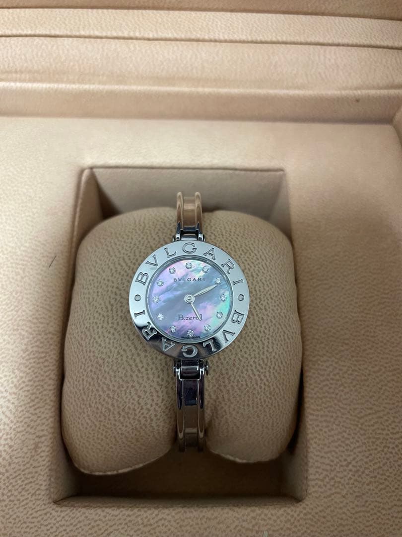 BVLGARI アナログ腕時計 マザーオブパール