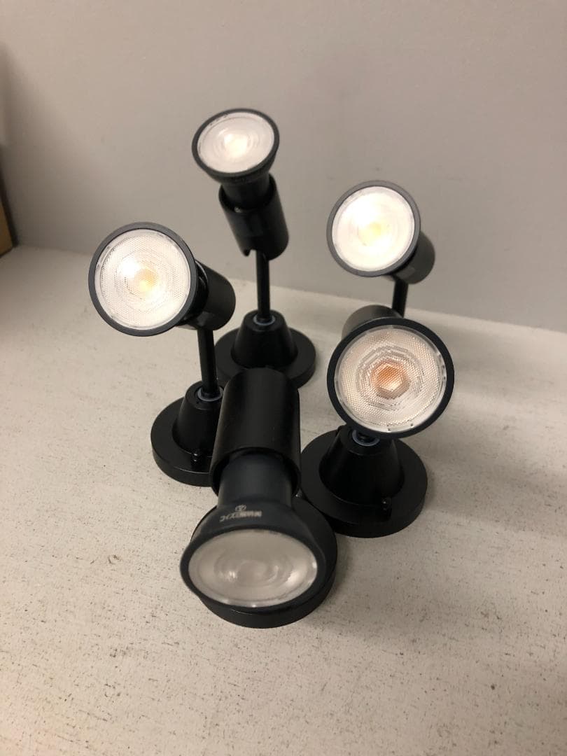 メル4個　コイズミ照明　LEDスポットライト　AS93438　中古美品　⑴