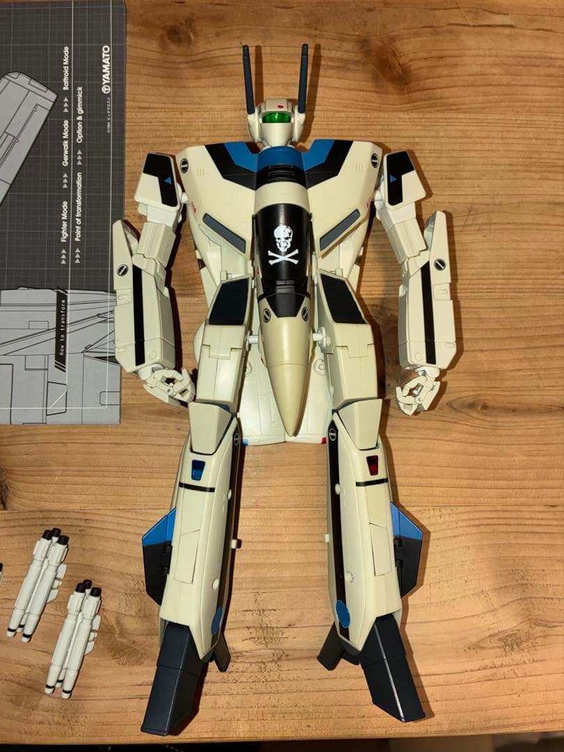 ミ*ン様 【やまと1/60】完全変形VF-1Sマックス機　vf-1バルキリーマク