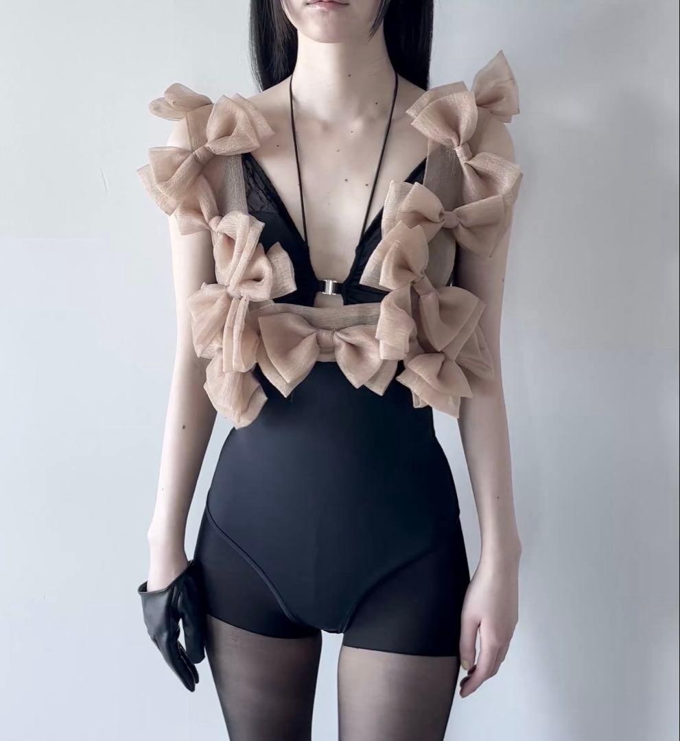 Carmelo Tulle ribbon harness リボンハーネス