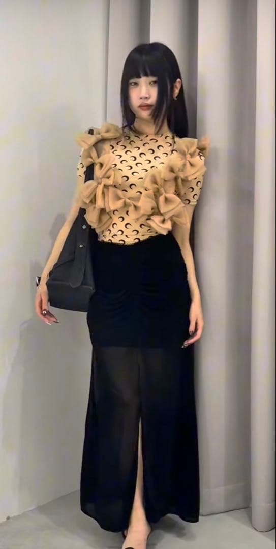 Carmelo Tulle ribbon harness リボンハーネス