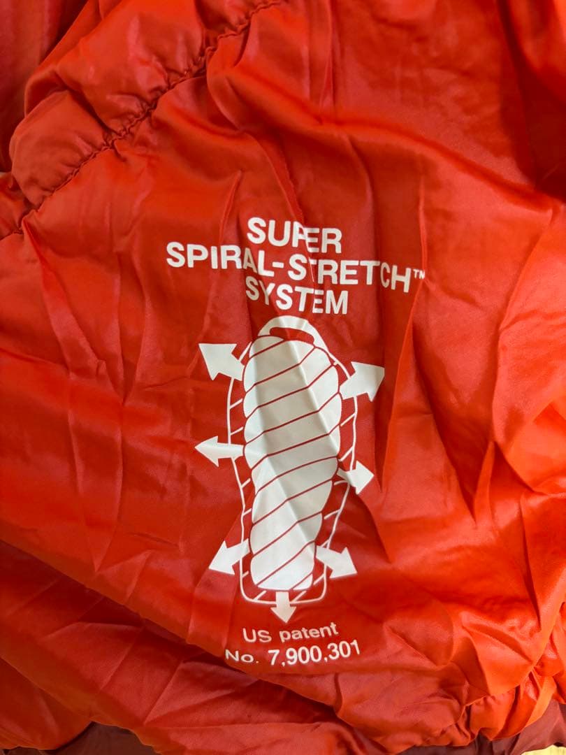 【使用回数２回】モンベル 寝袋 バロウバッグ #0