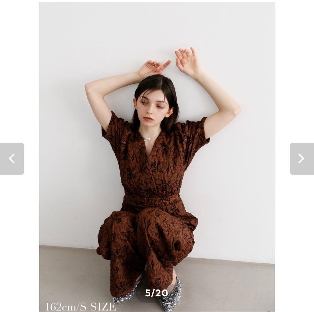 カトリントーキョー　KATRIN TOKYO オールインワン Sサイズ ブラウン