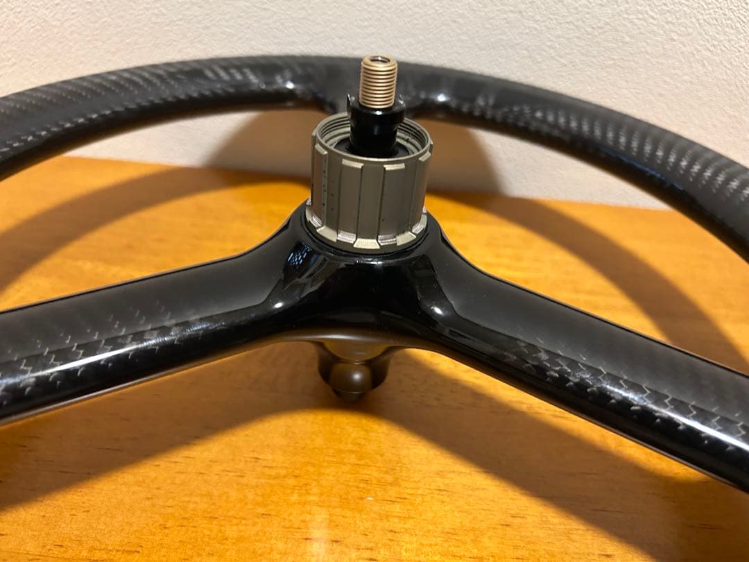 C*7様 ブロンプトン用カーボンホイール 外装7速対応 T800 74-112ミ