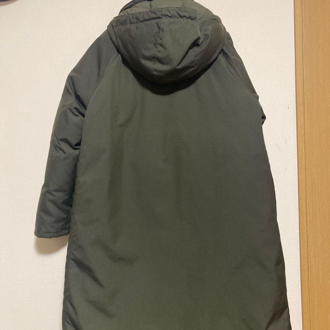 Barbour ダウンロングコート　バブアー　オリーブ　10
