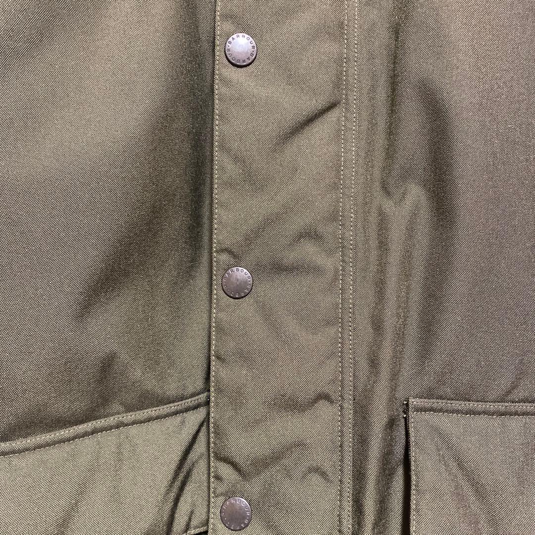Barbour ダウンロングコート　バブアー　オリーブ　10