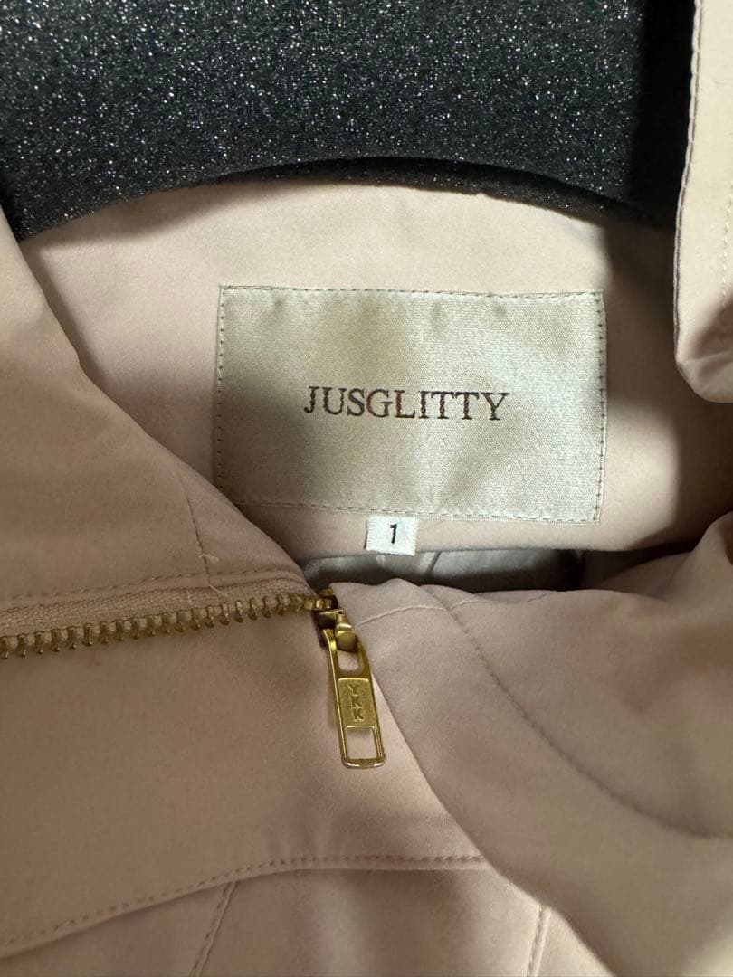 白雪姫✨新品未使用✨ジャスグリッティーJUSGLITTY撥水ロングコート