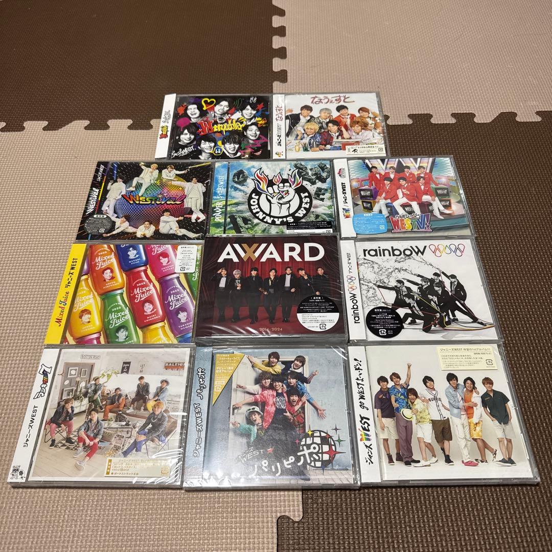 美品　WEST(ジャニーズWEST) CDアルバム　11枚セット