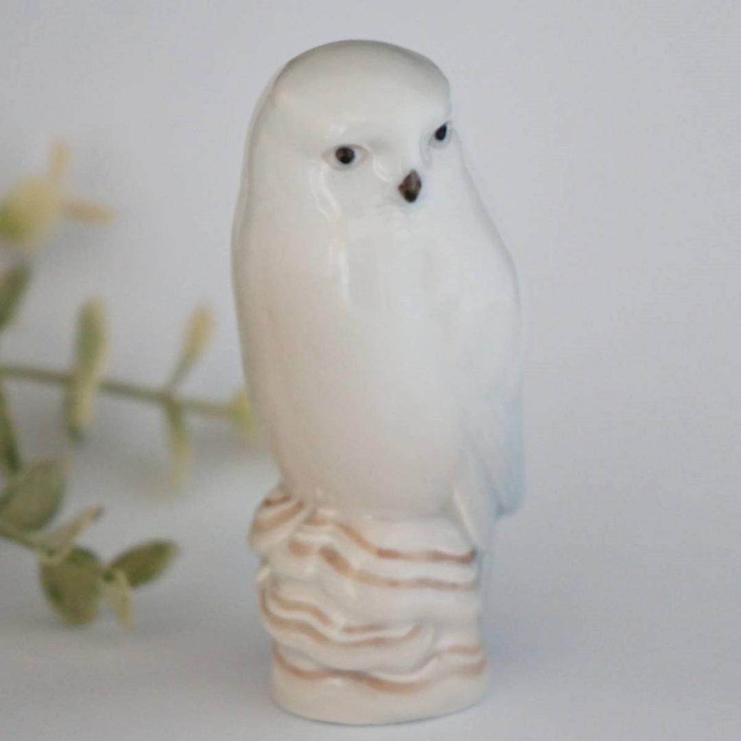 ロイヤルコペンハーゲン 梟 ふくろう 鳥 フィギュリン デンマーク製