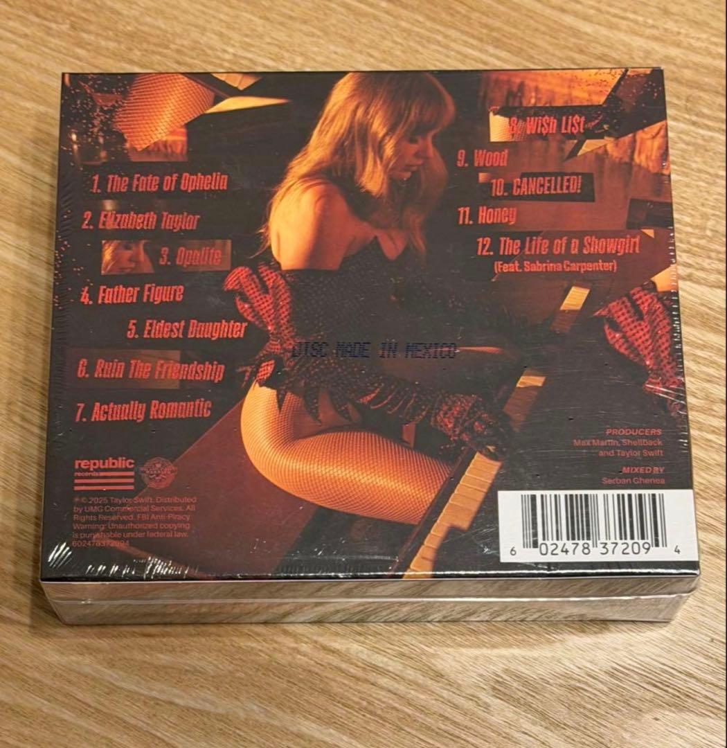 佐藤様 3点 まとめ商品THE LIFE OF A SHOWGIRL CD