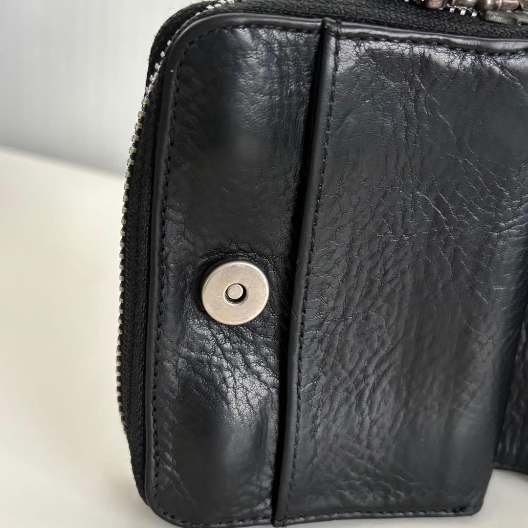 ぽ*ぽ様 クロムハーツCHROME HEARTS スクエアジップ