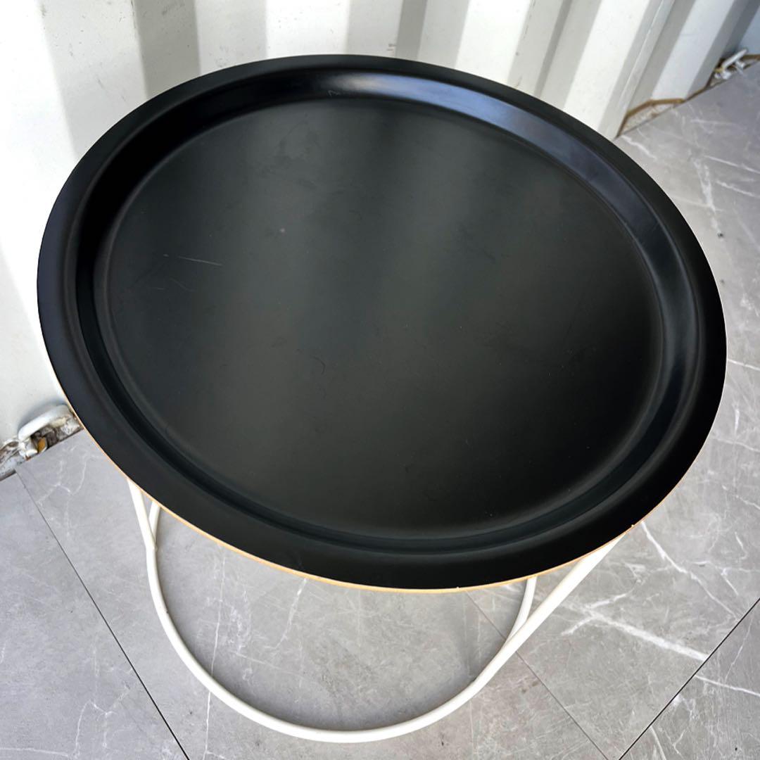 取付無料！ボーコンセプト カルタヘナ ネストテーブル 大小ブラックサイドテーブル