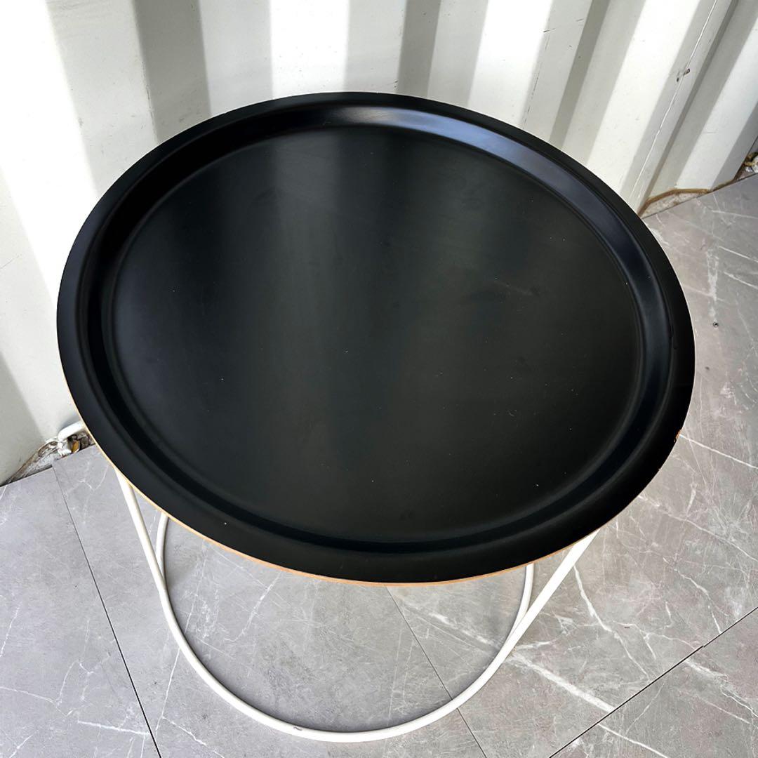 取付無料！ボーコンセプト カルタヘナ ネストテーブル 大小ブラックサイドテーブル