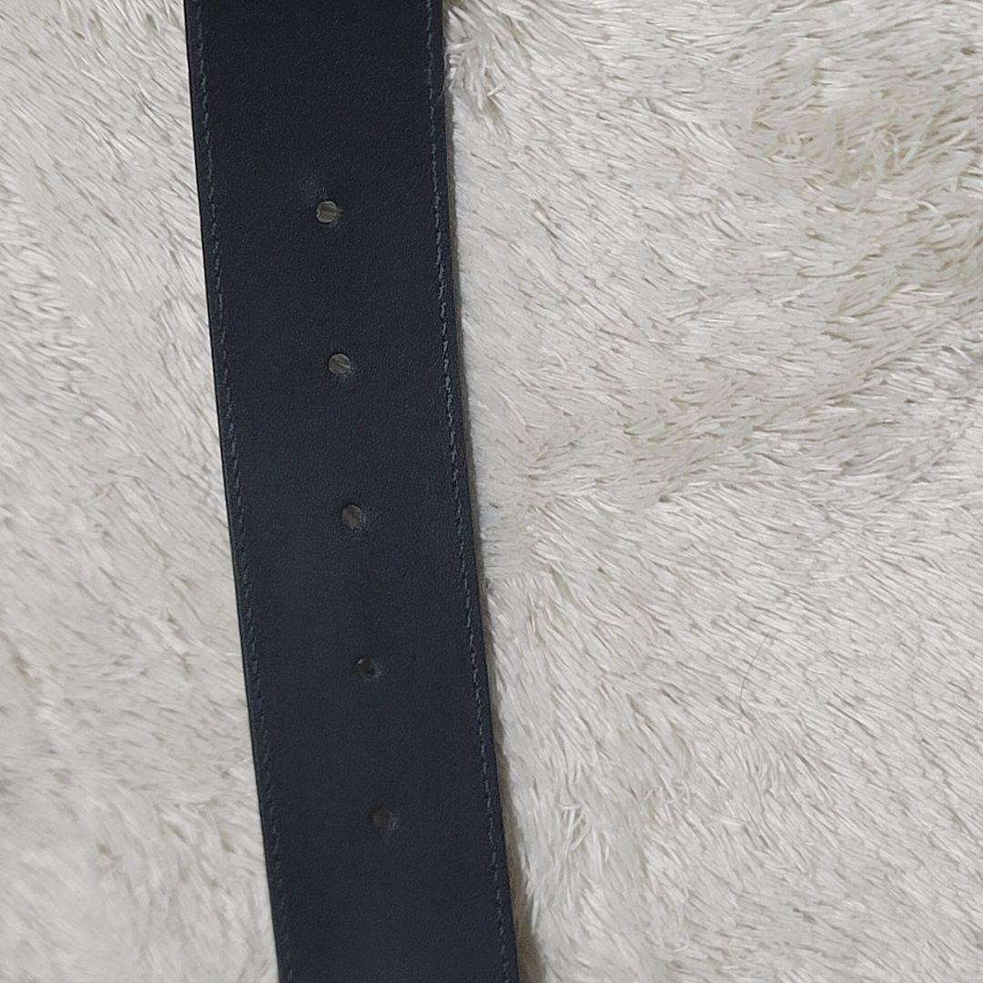 美品✨グッチ ベルト GGスプリーム インターロッキングG バックル シマ 箱