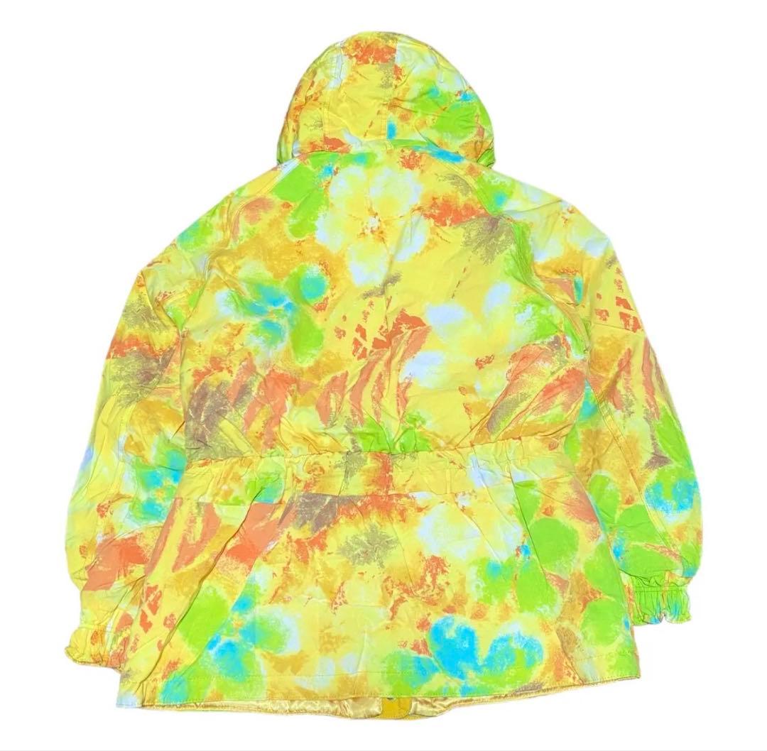 ellesse エレッセ　花柄フード付き　スノボウェア　スキージャケット