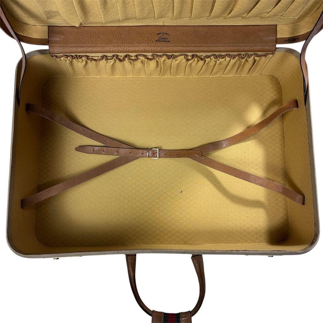 超希少✨GUCCIグッチ アンティーク トランクケースト シェリーライン