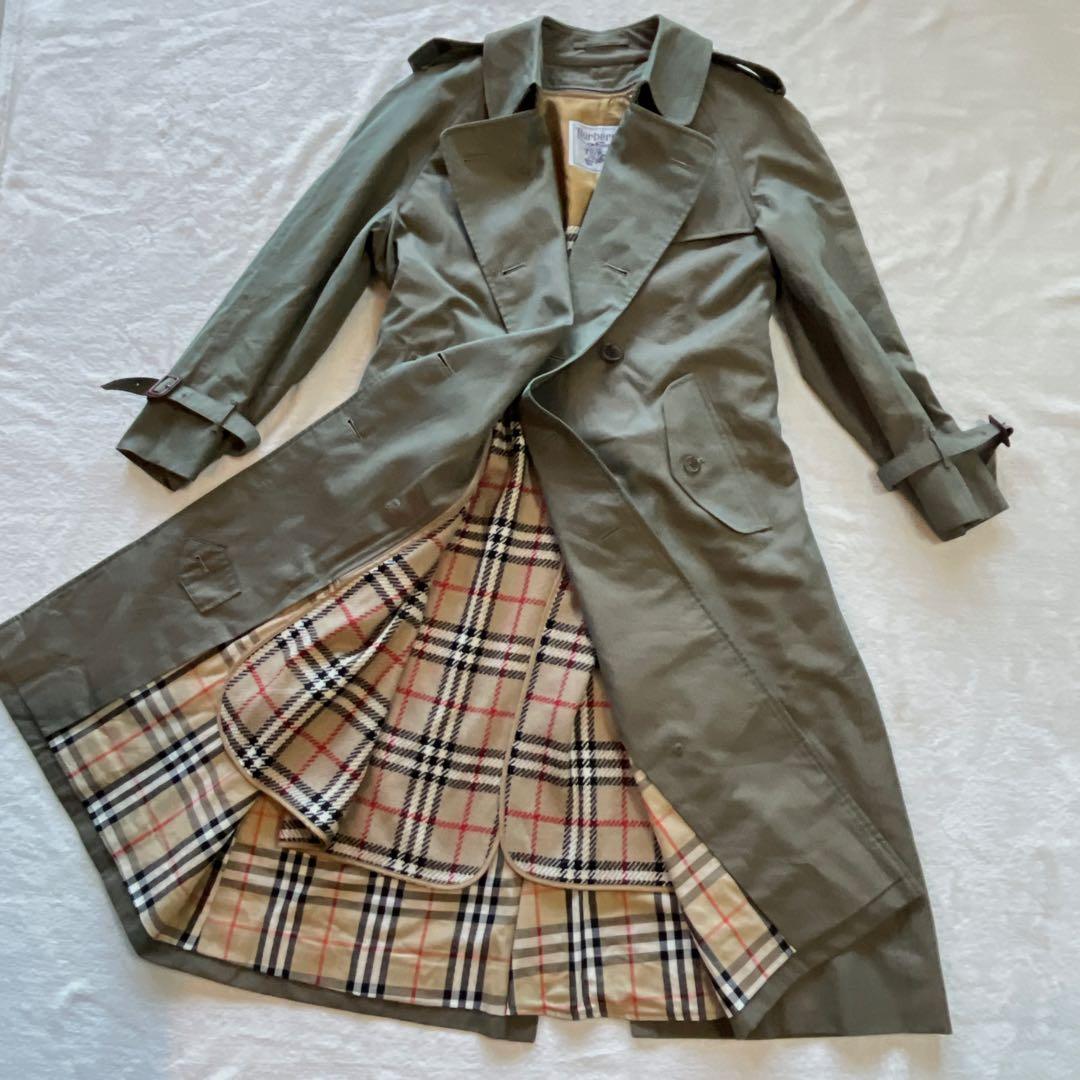 希少　Burberrys トレンチコート ライナー11AR ノバチェック　玉虫