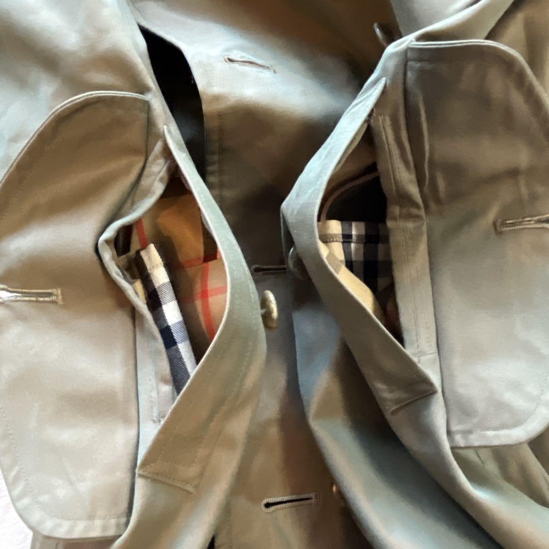 希少　Burberrys トレンチコート ライナー11AR ノバチェック　玉虫