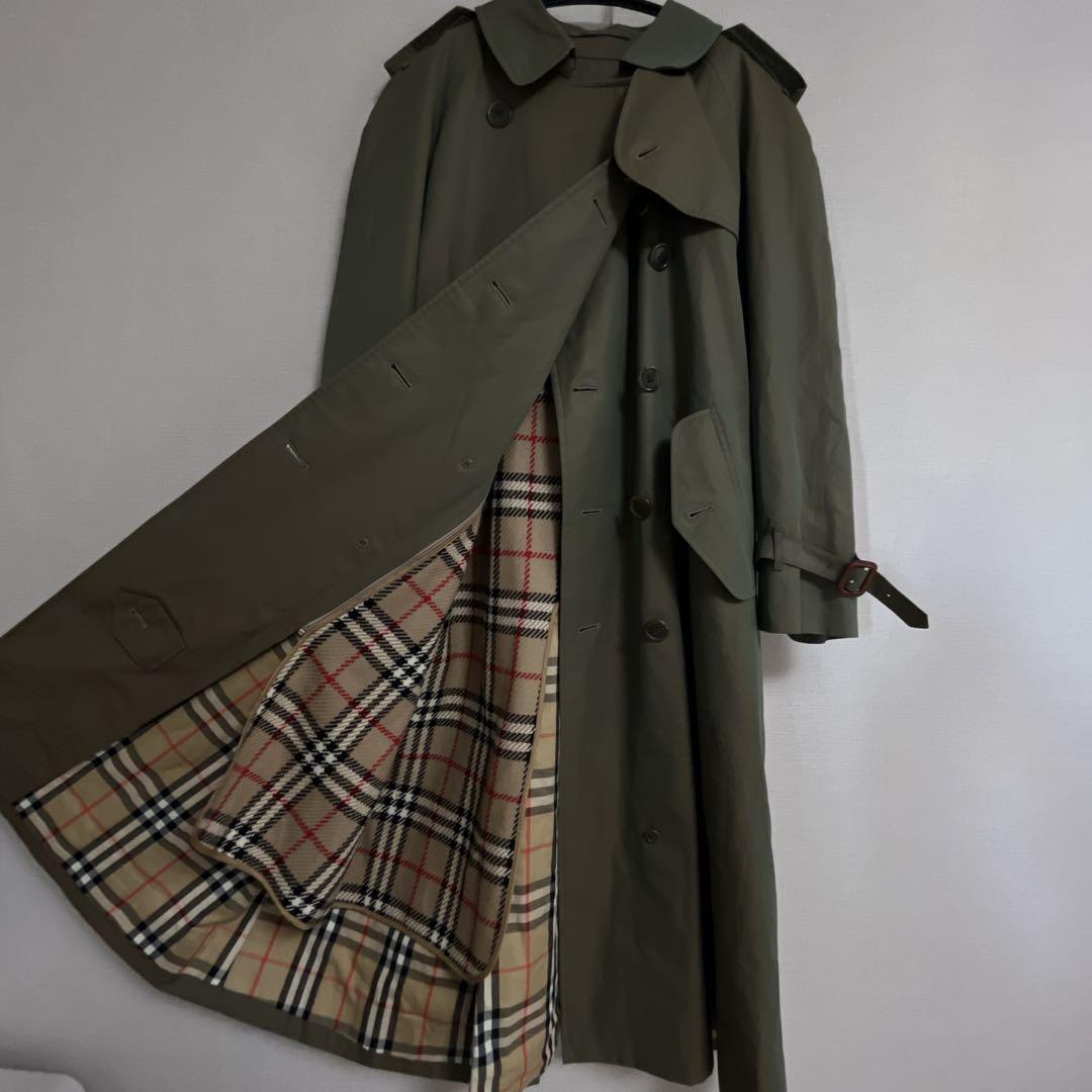 希少　Burberrys トレンチコート ライナー11AR ノバチェック　玉虫