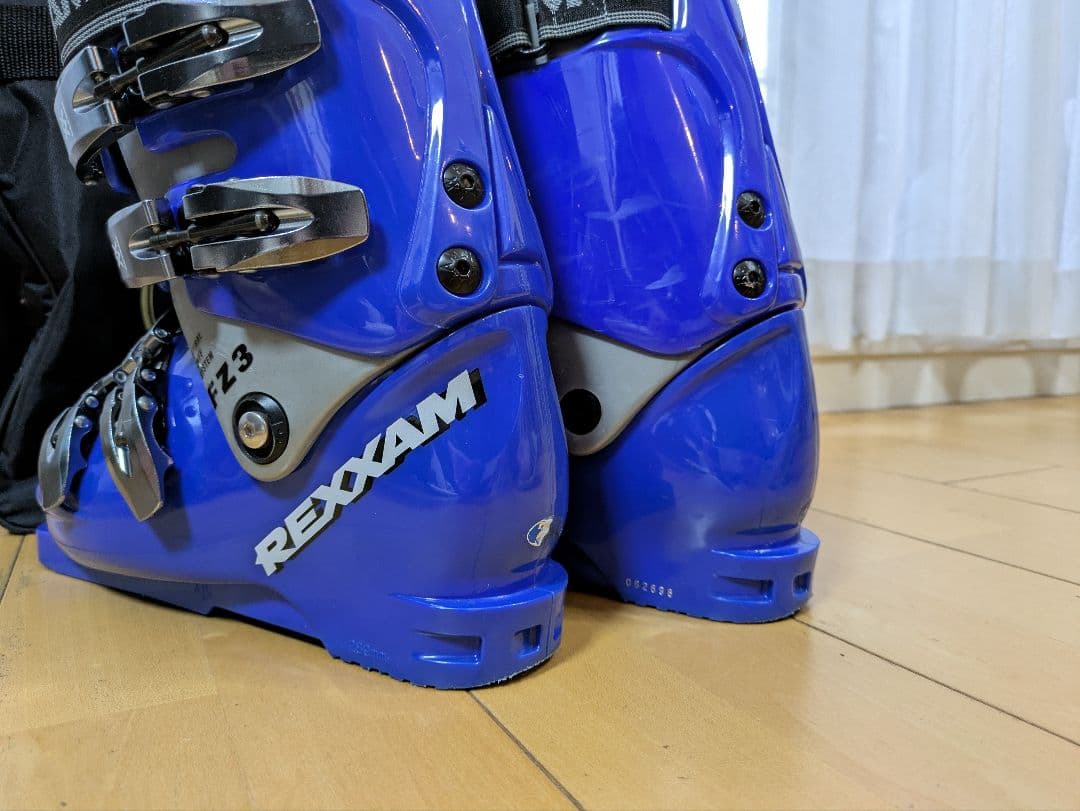 REXXAM スキーブーツ ONE CONCEPT 青 バッグ付き