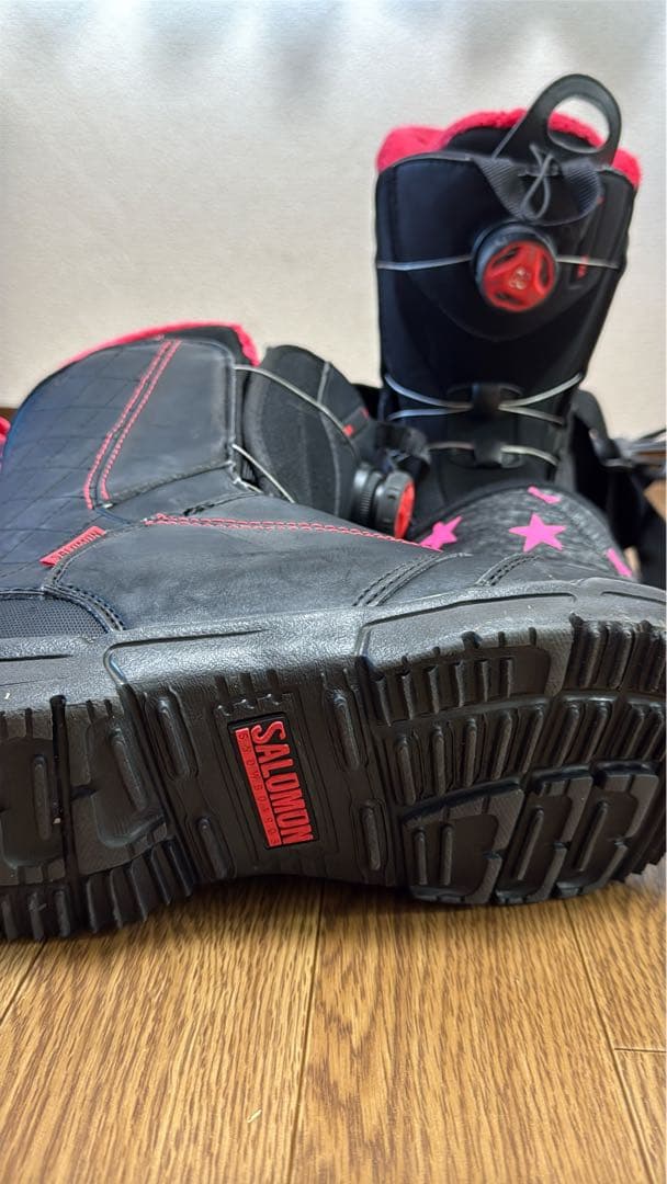 【美品】Salomon ブーツ　23.5