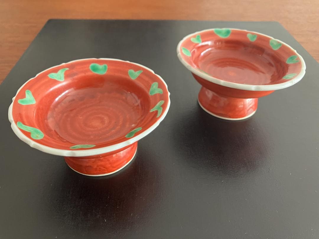 須田菁華　高台小鉢　2客