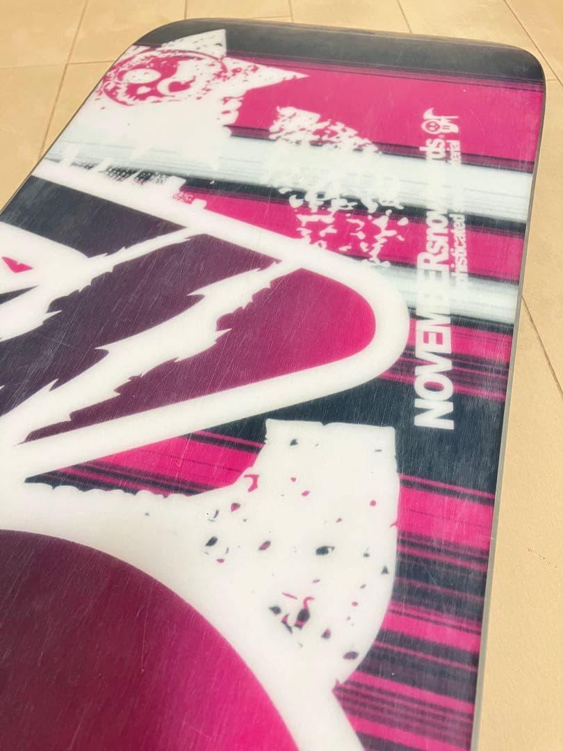 NOVEMBER ARTROCK50 ノーベンバーダブルキャンバー　スノーボード