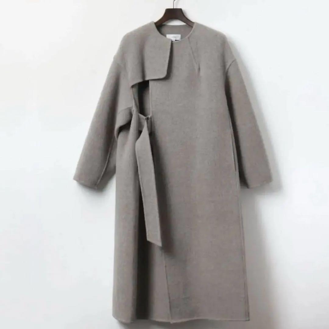 林檎ハイクDOUBLE FACE TRENCH グレージュサイズ2