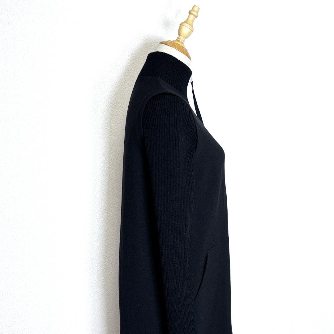 ★極美品★ ENFOLD エンフォルド オールインワン ブラック ニット 36