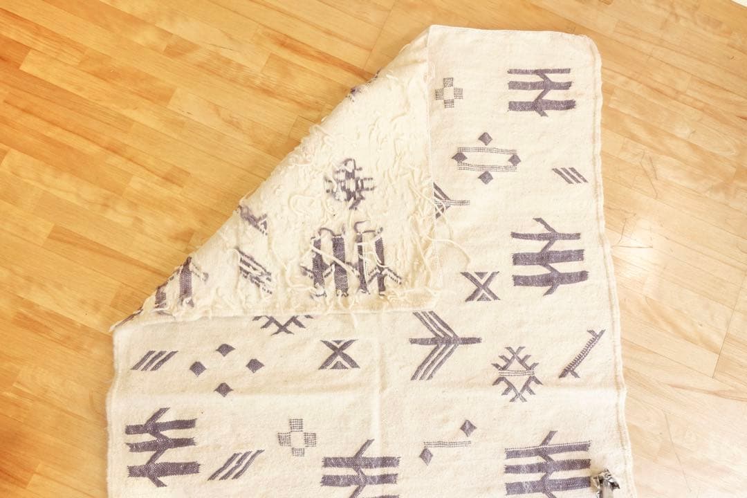 【モロッコラグハンベル絨毯】直輸入