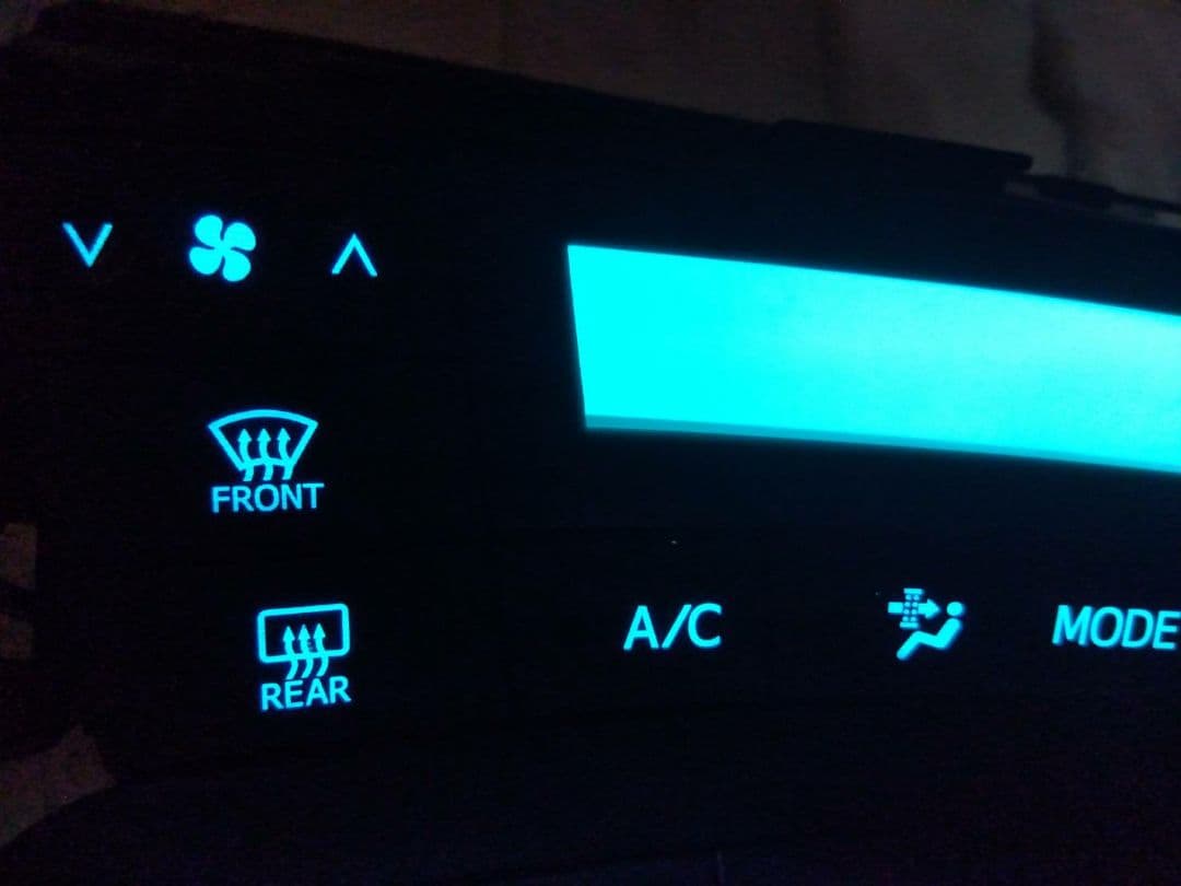 ZVW30 プリウス30 エアコンパネル シフトスイッチ led 打替品 本体