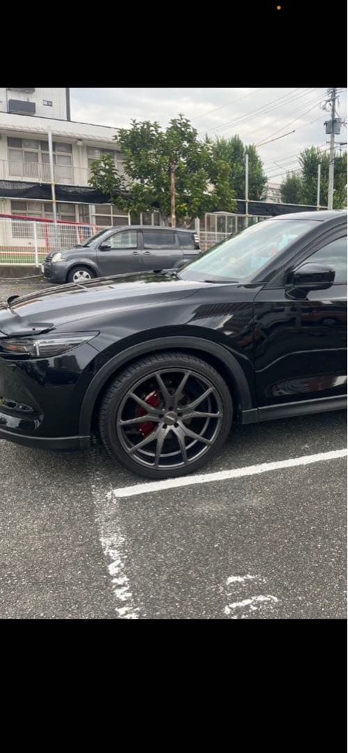くろ‼️Mazda cx-5 KF キャリパーカバー