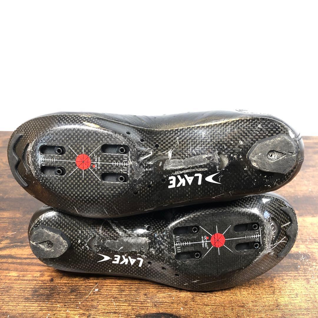 Lake CX332 サイクリングシューズ カンガルー革 26.5~27.0cm