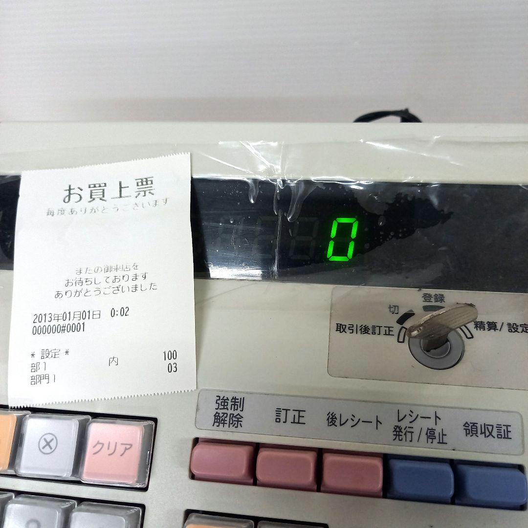 SHARP レジスター XE-A147 シャープ ACアダプター欠品