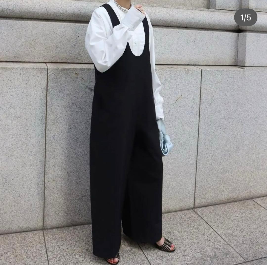 美品✨machatt_Uネックオールインワン