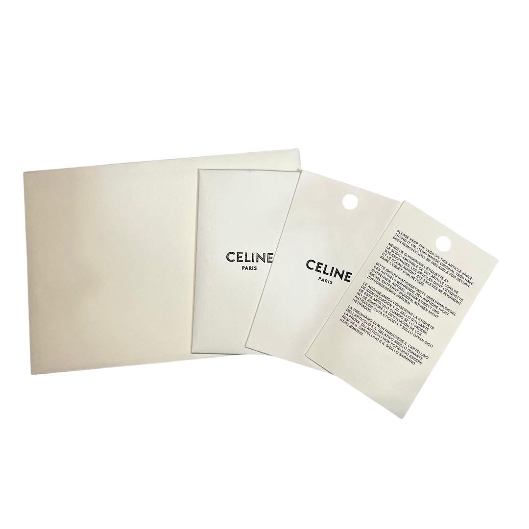 現行品✨セリーヌ スモールトリフォールドウォレット セーズ 16 ブラウン