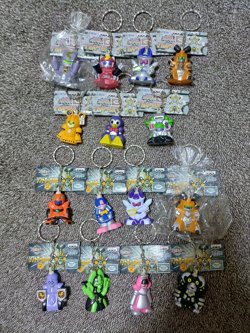メダロット ソフトキーホルダー フルコンプ 未使用