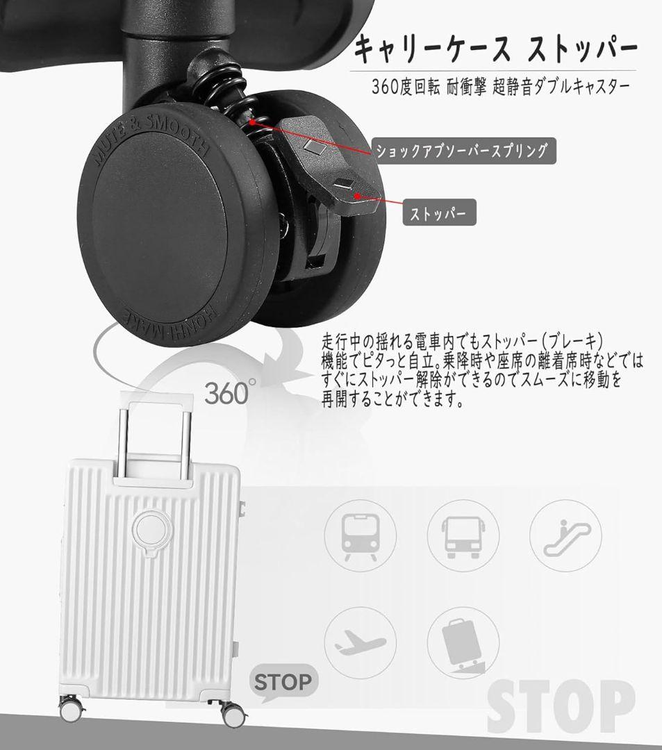 アルミ スーツケース TSAロック搭載 シルバー Mサイズ 65L (4~7泊)