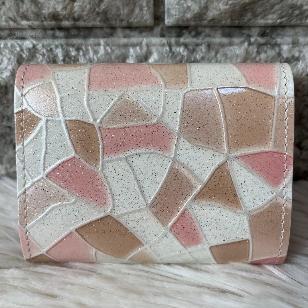 【新品未使用】コトカル　ステンドレザー　ミニ財布