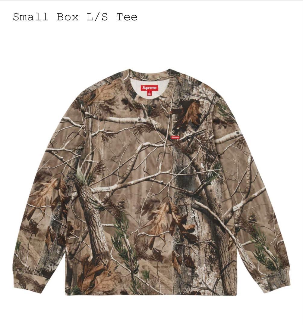 Supreme Small Box L/S Tee シュプリーム ロンT カモ